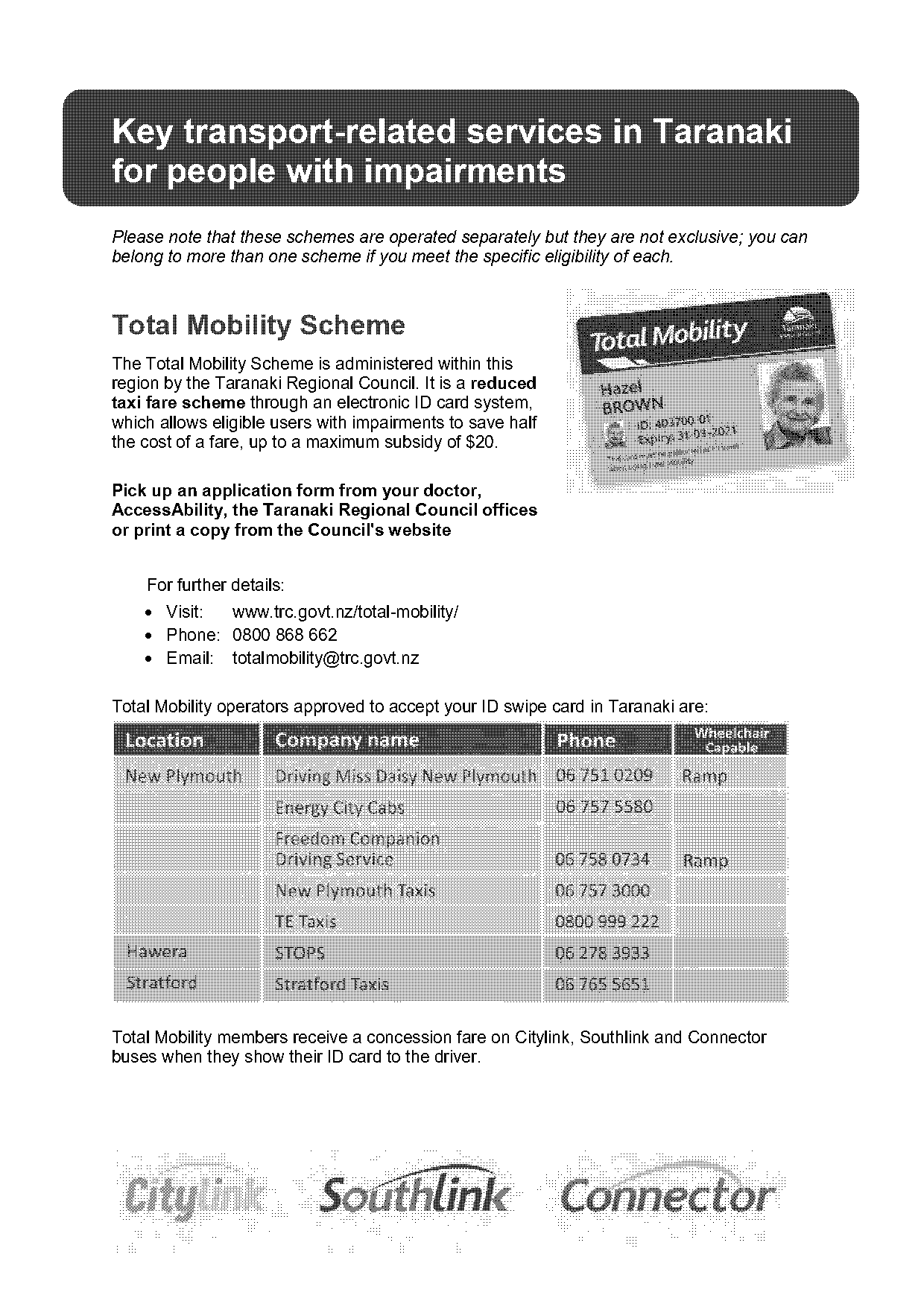 mobility parking permit nz application form