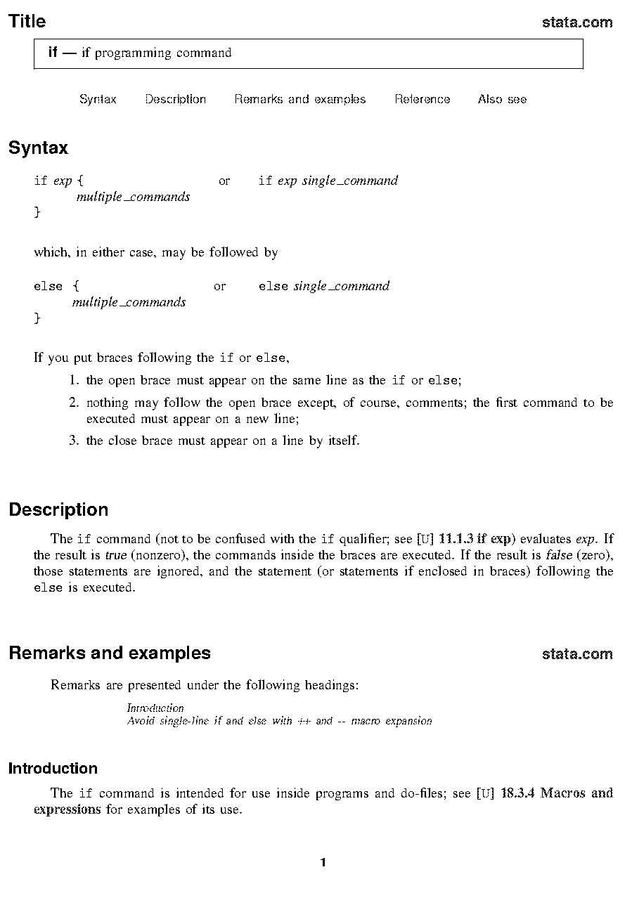 if statement structure excel