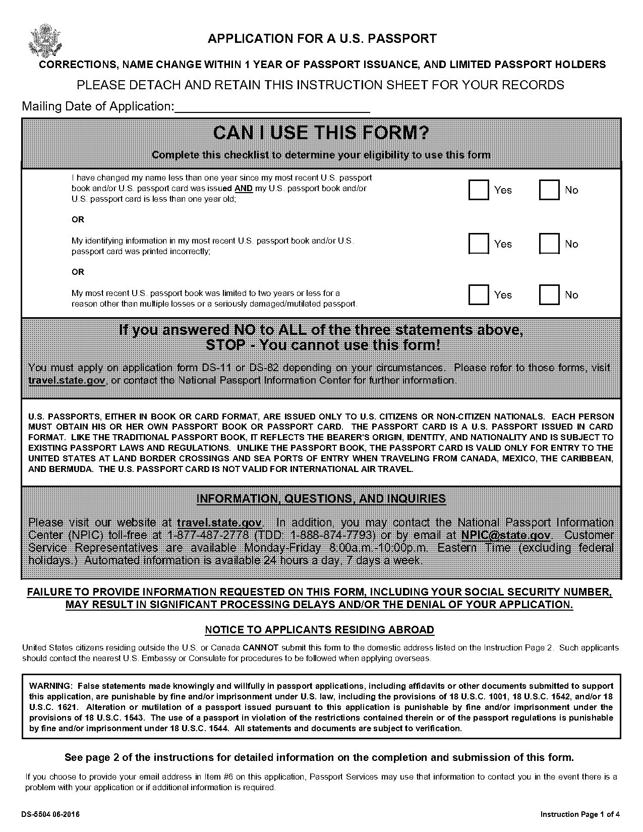 how fast can i renew expired us passport