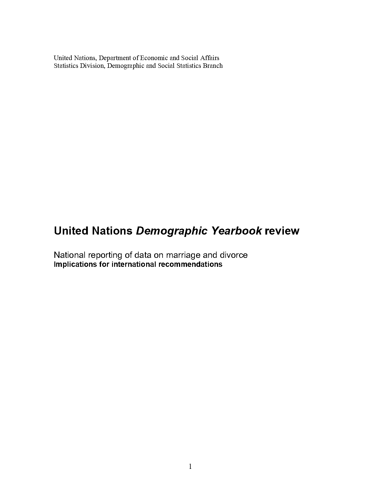 demographic married and single and divorce