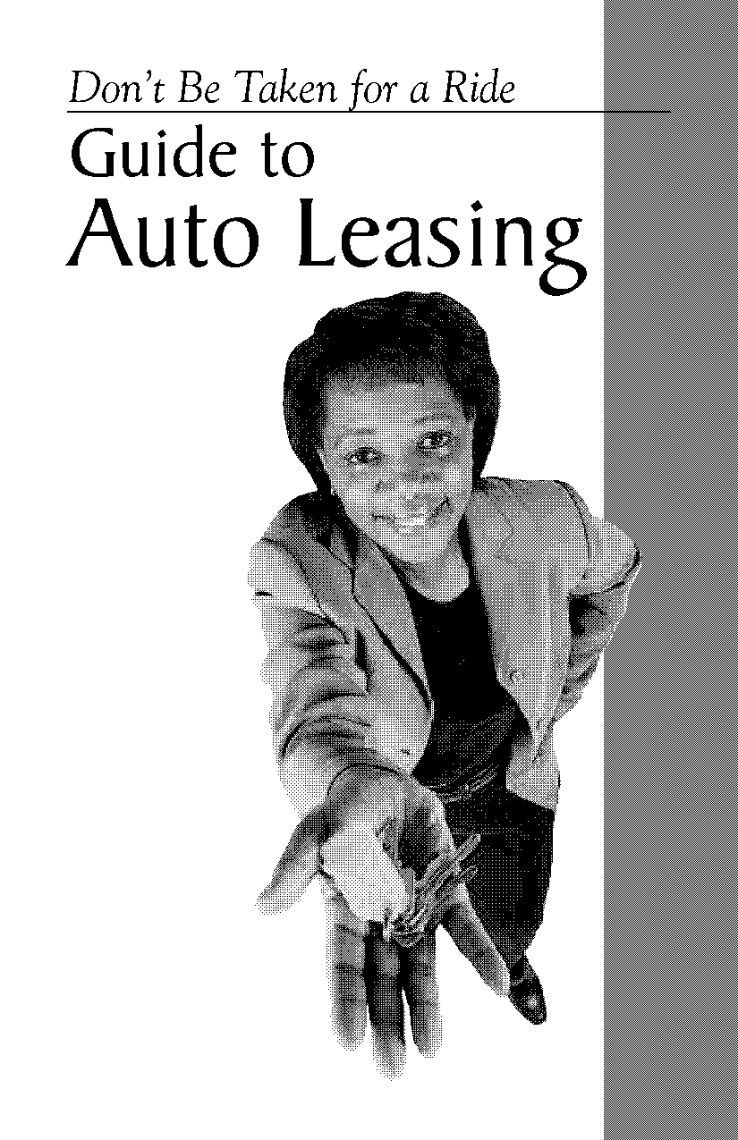 auto lease contract law