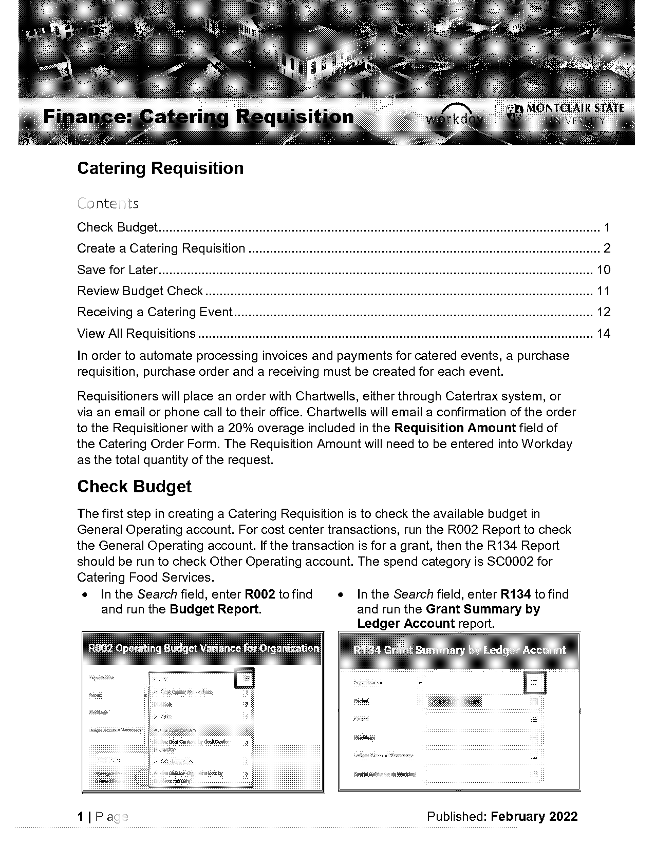 catering order invoice template