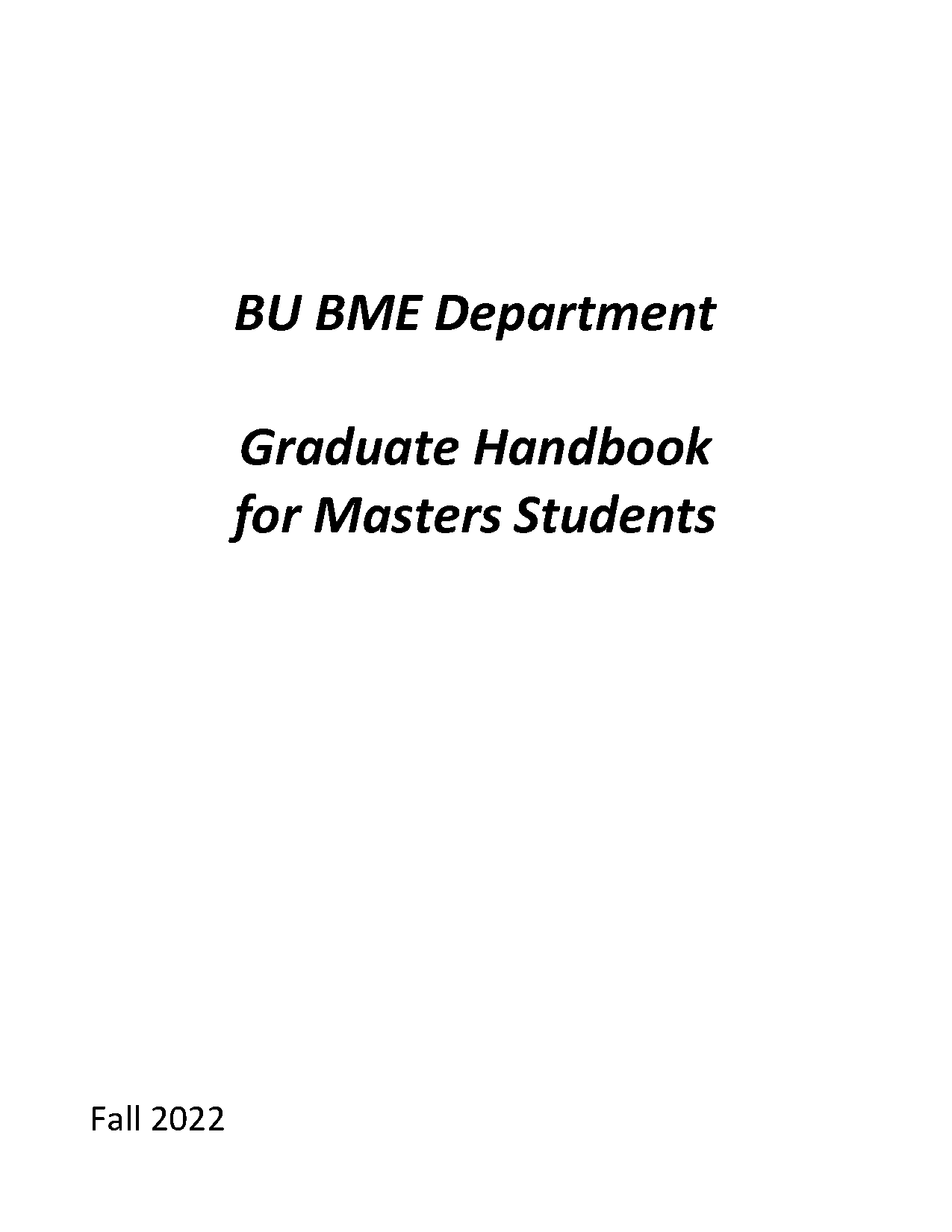 bu bme graduate requirements