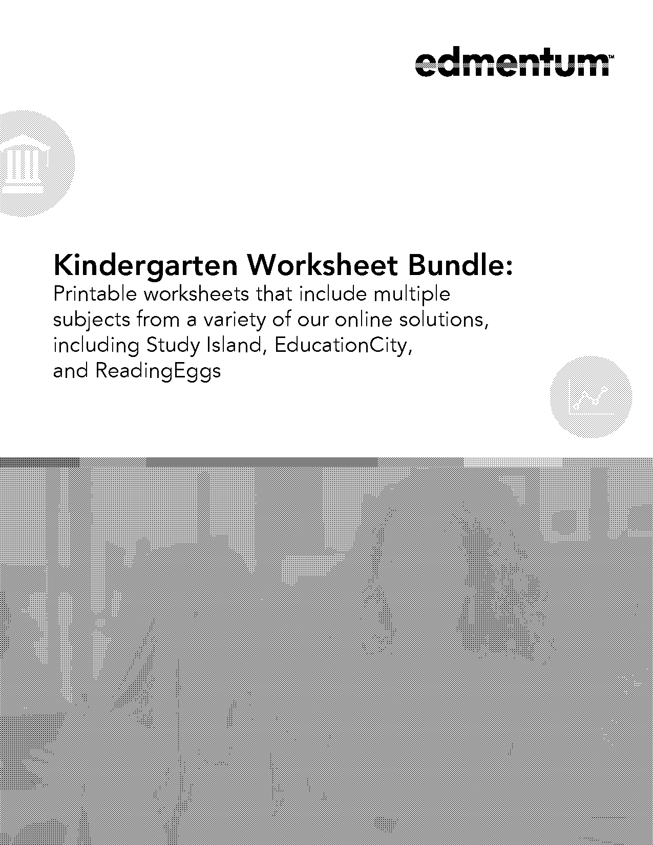 three letter worksheets for kindergarten