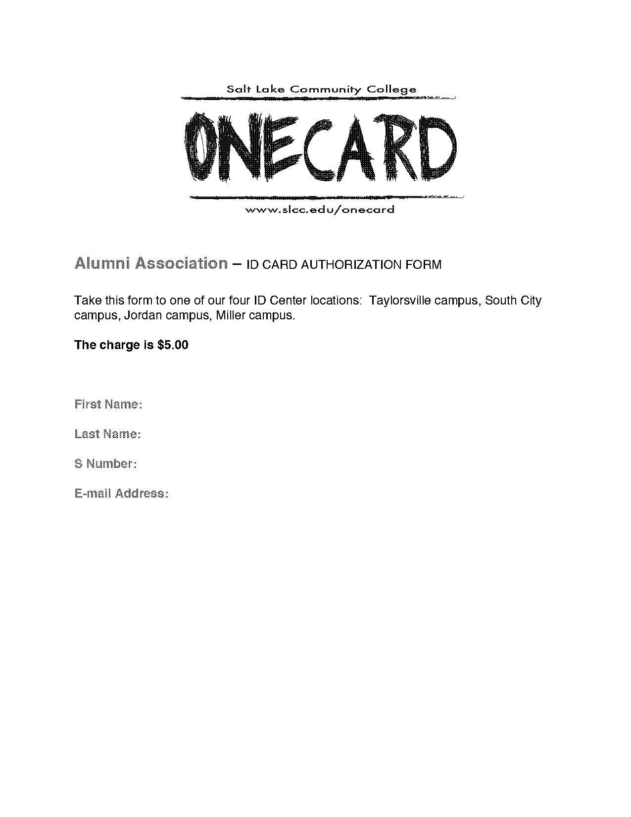 slcc onecard consent form