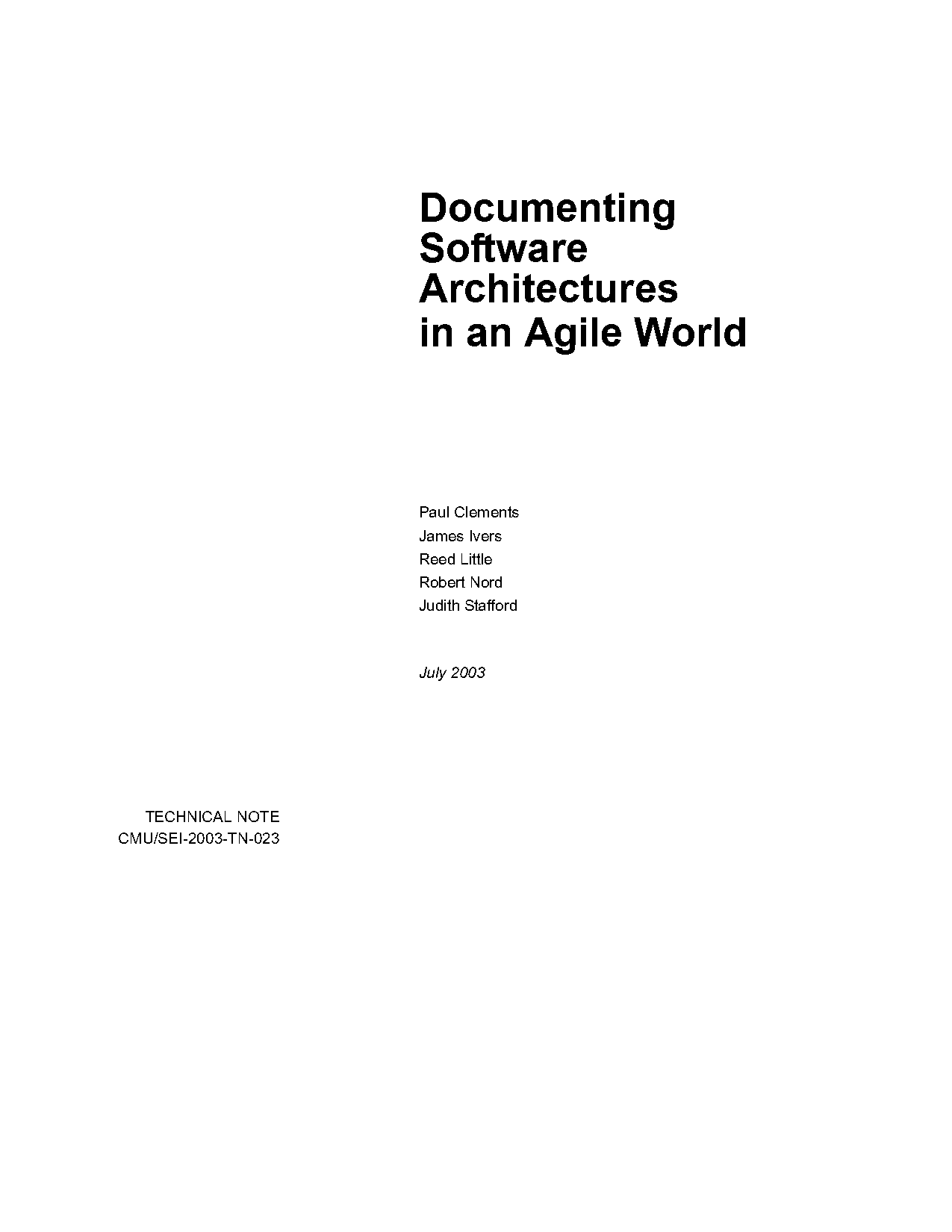 agile system overview document