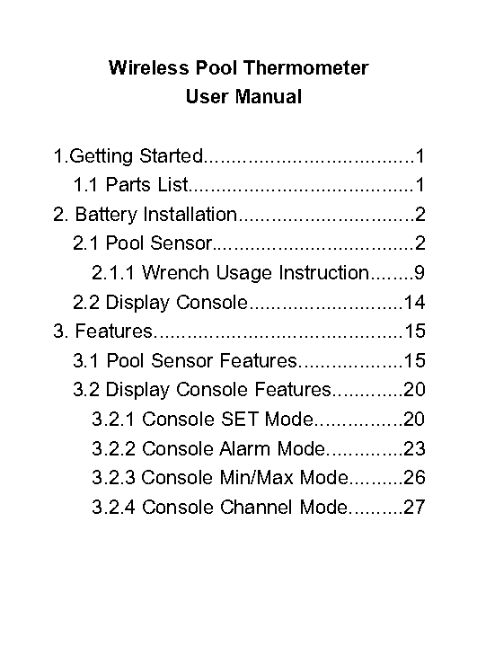 auriol weather station instruction manual