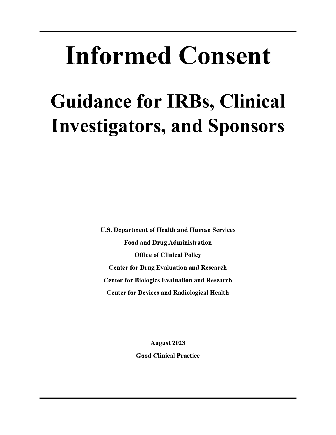 informed consent guidelines research