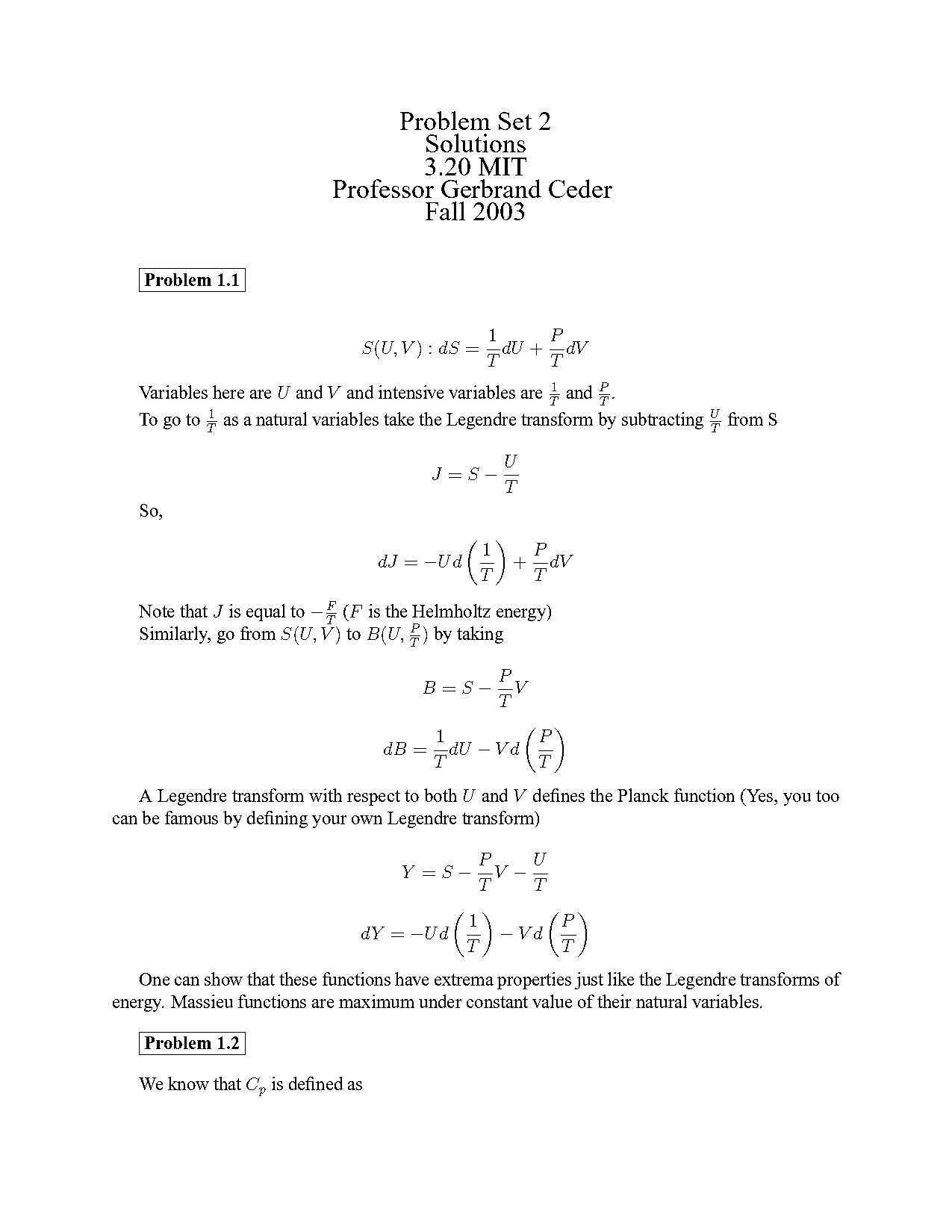 write two tds equation