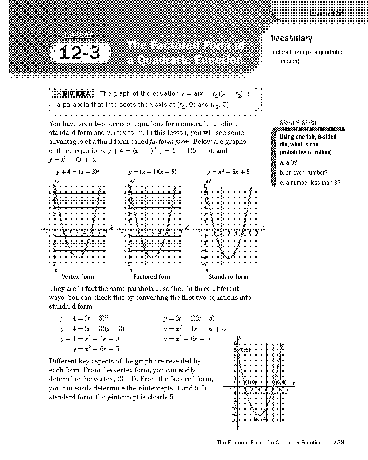 graphing in standard form and factored form calculator