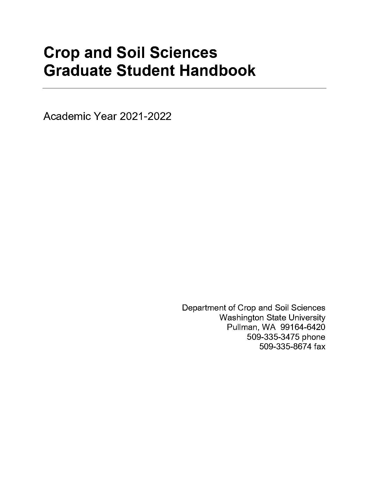 wsu sociology graduate student handbook