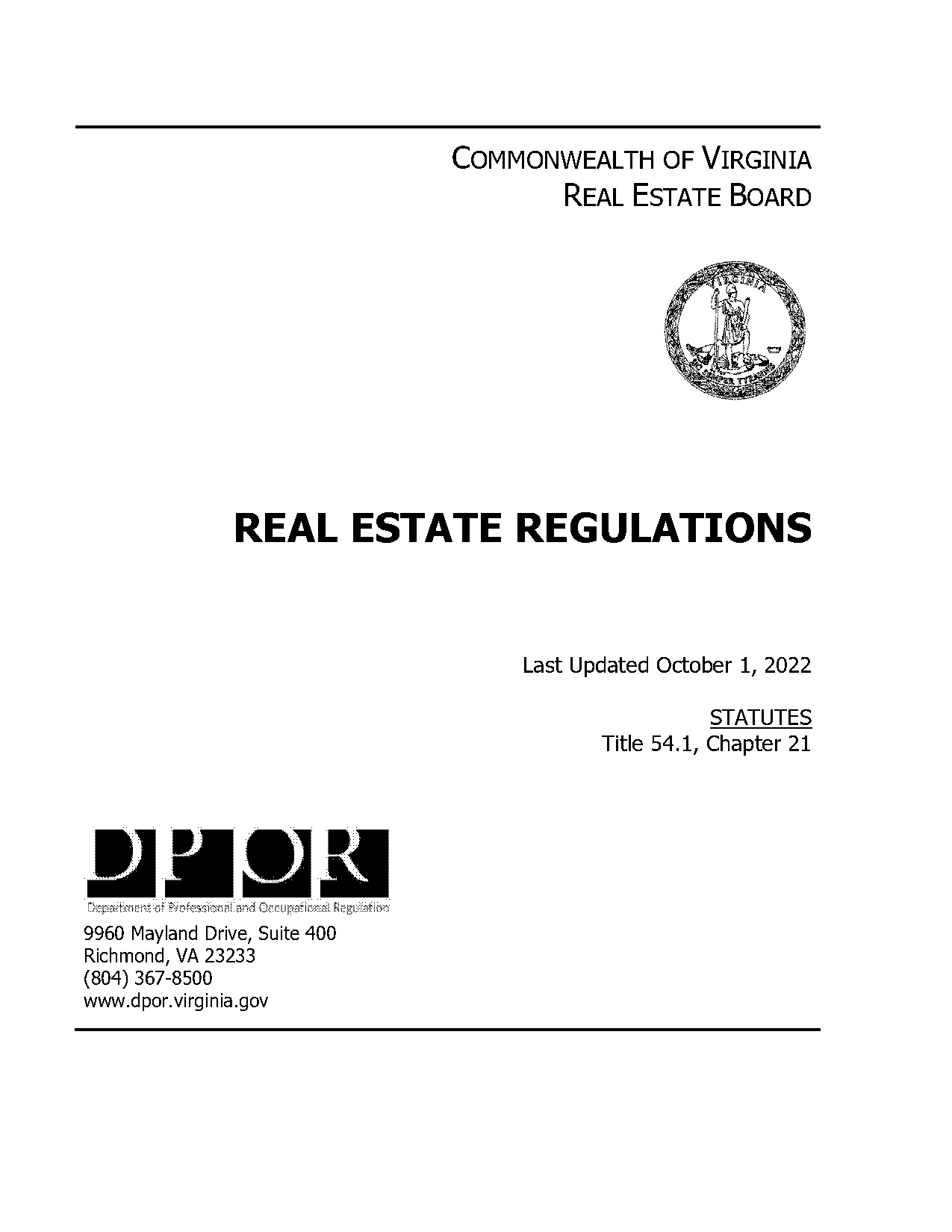 real estate offer letter terms