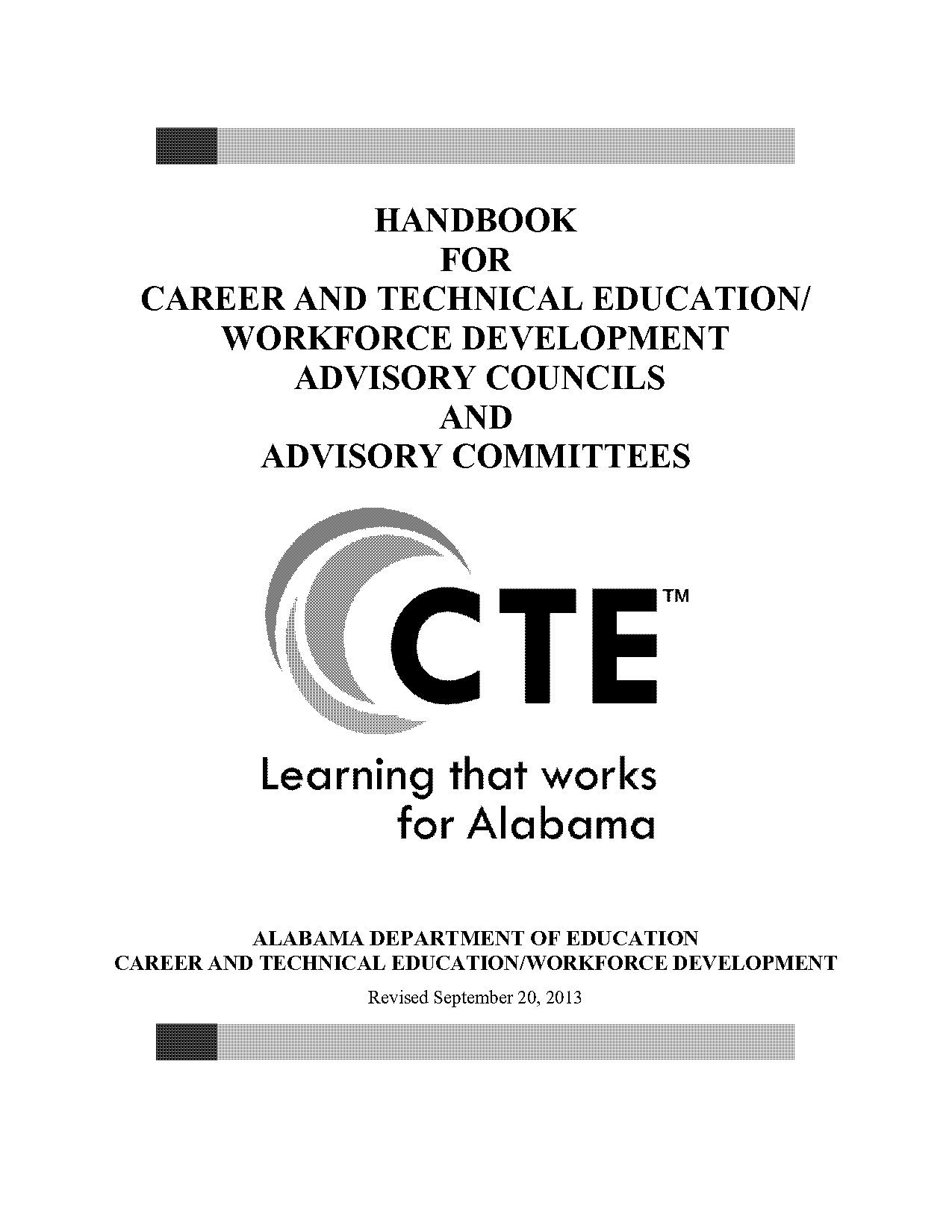 alabama career tech advisory committee handbook