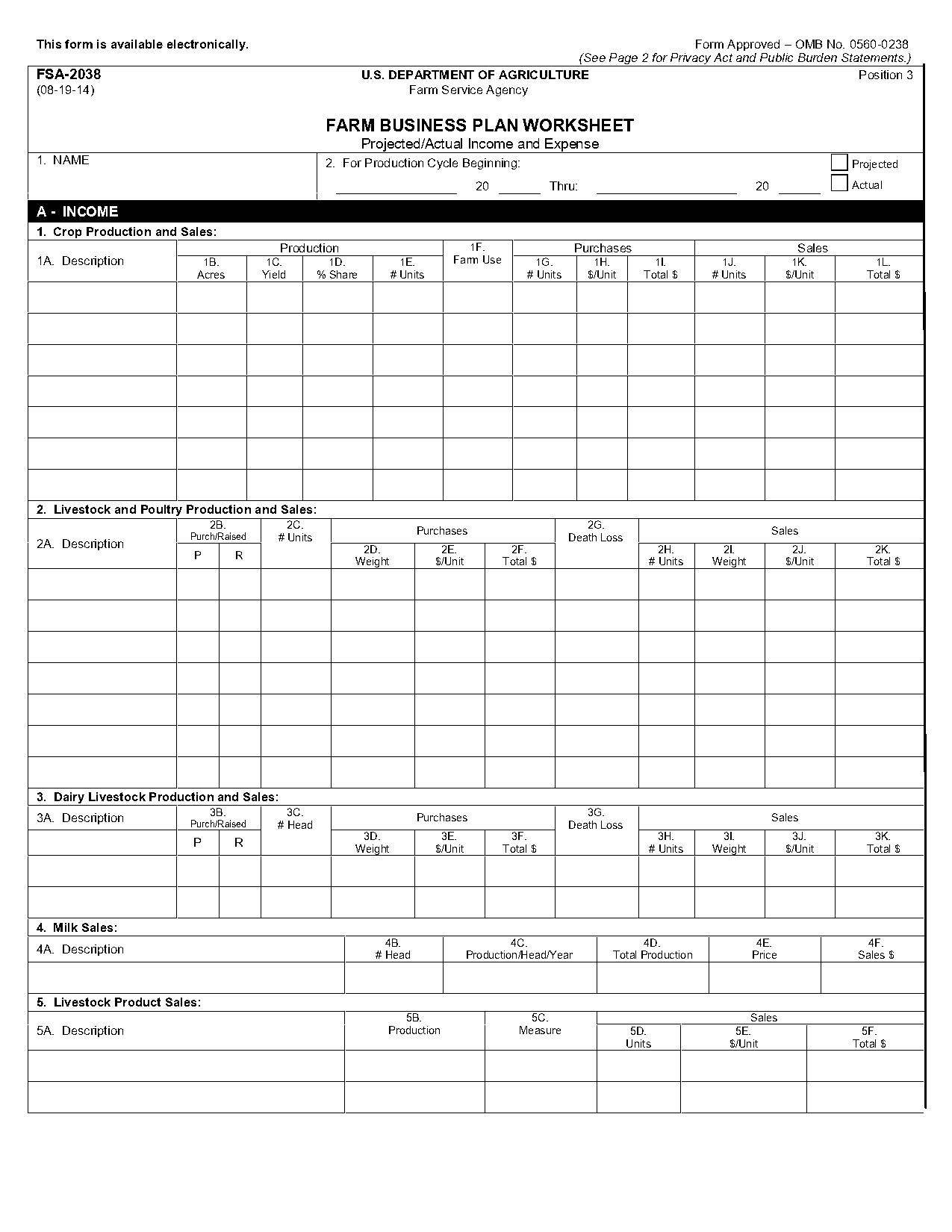 business budget template pdf