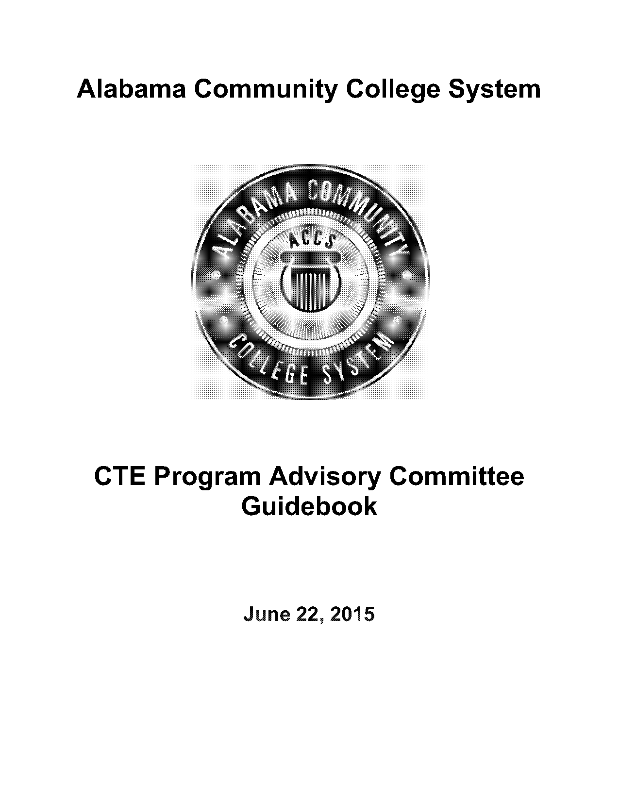 alabama career tech advisory committee handbook