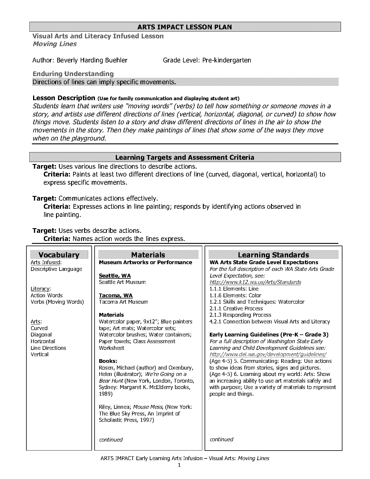 kindergarten vertical and horizontal line worksheets