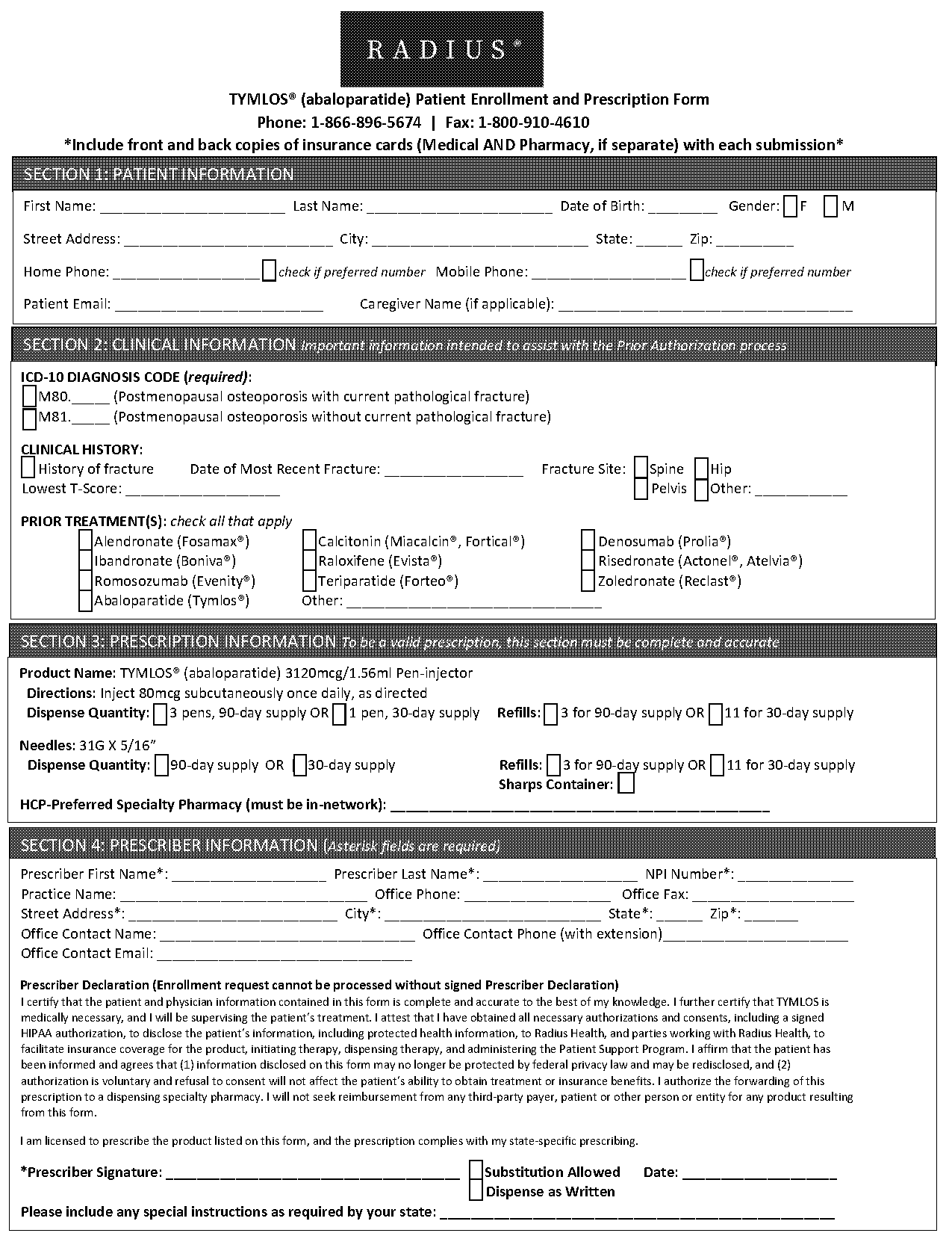 forteo patient assistance application