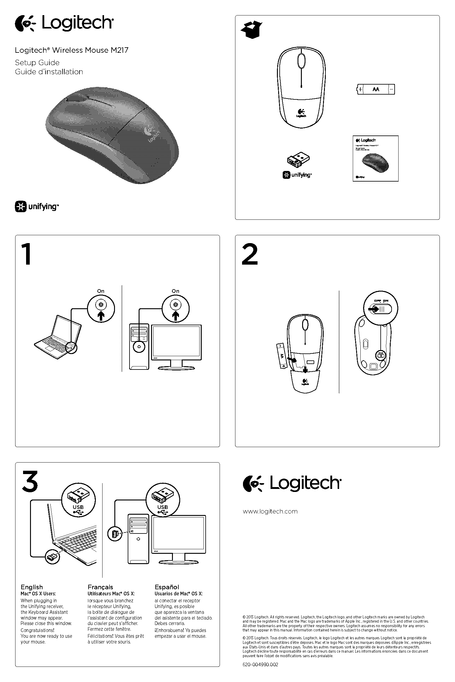 logitech wireless mouse receiver software