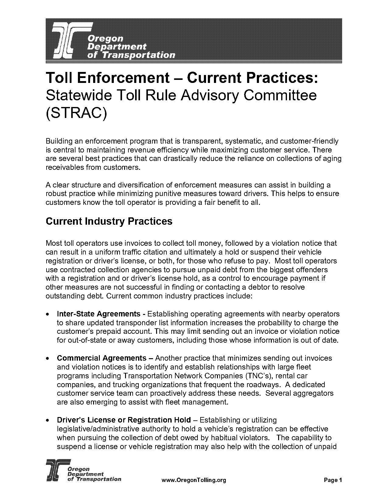 pay toll enforcement invoice online