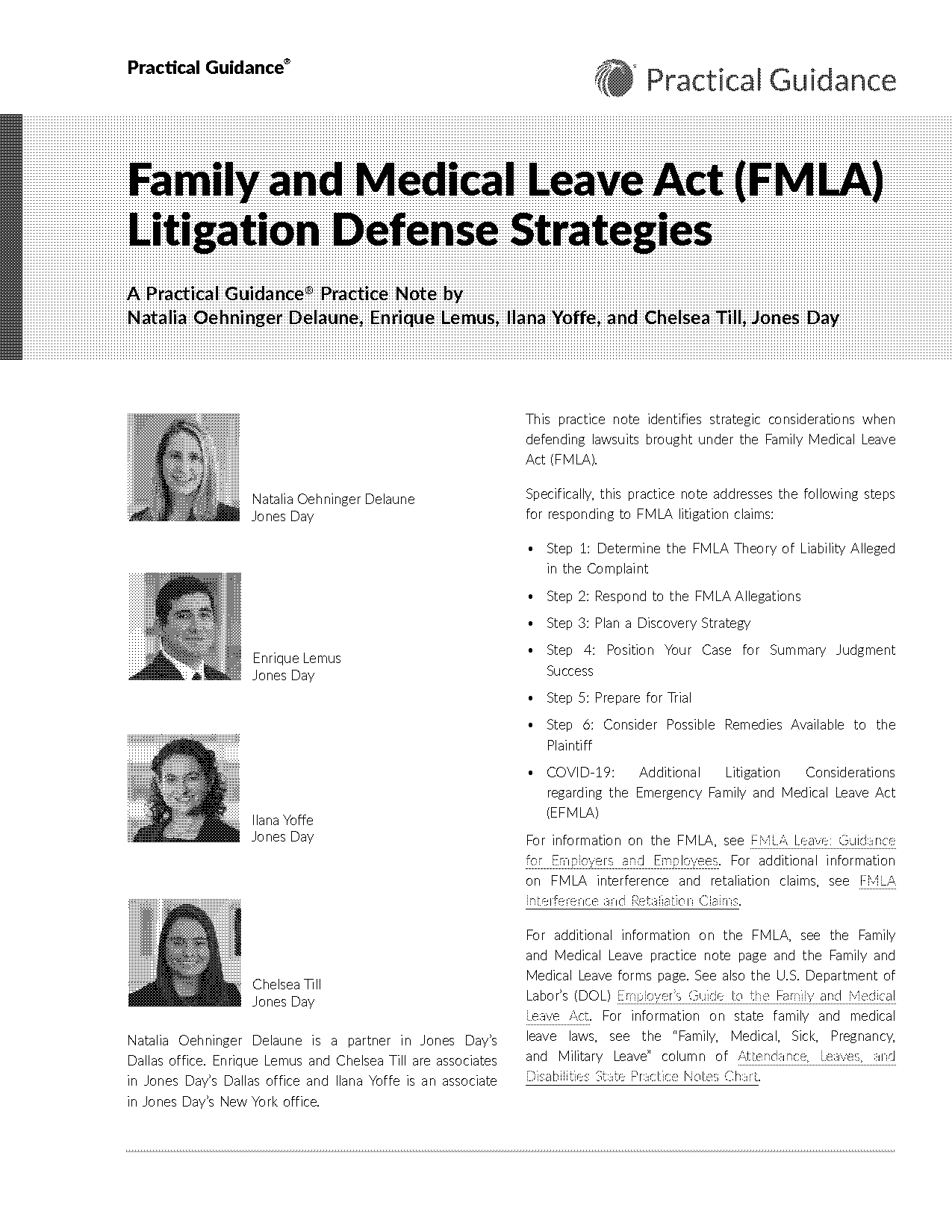 motion for summary judgment on fmla