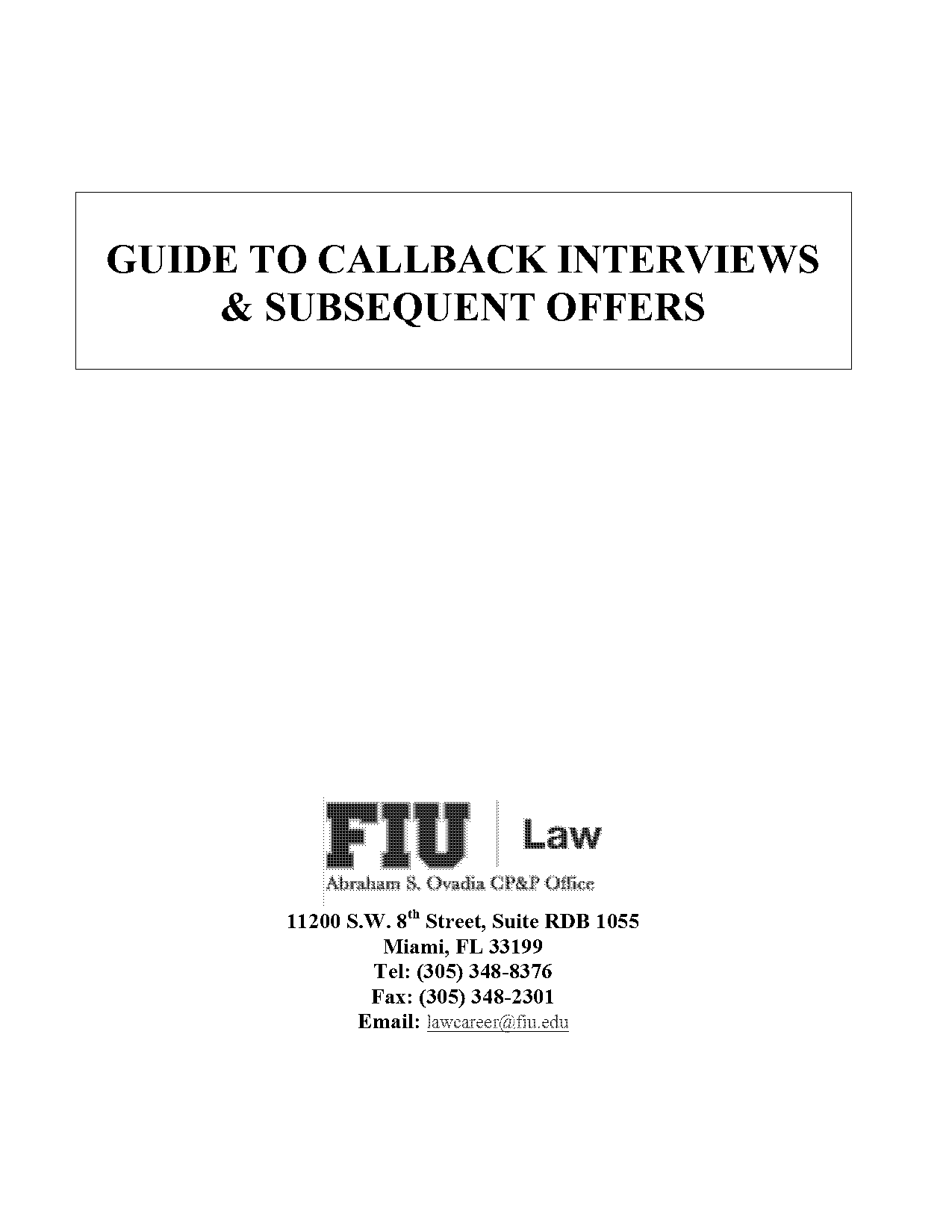 offer and email to other interviews