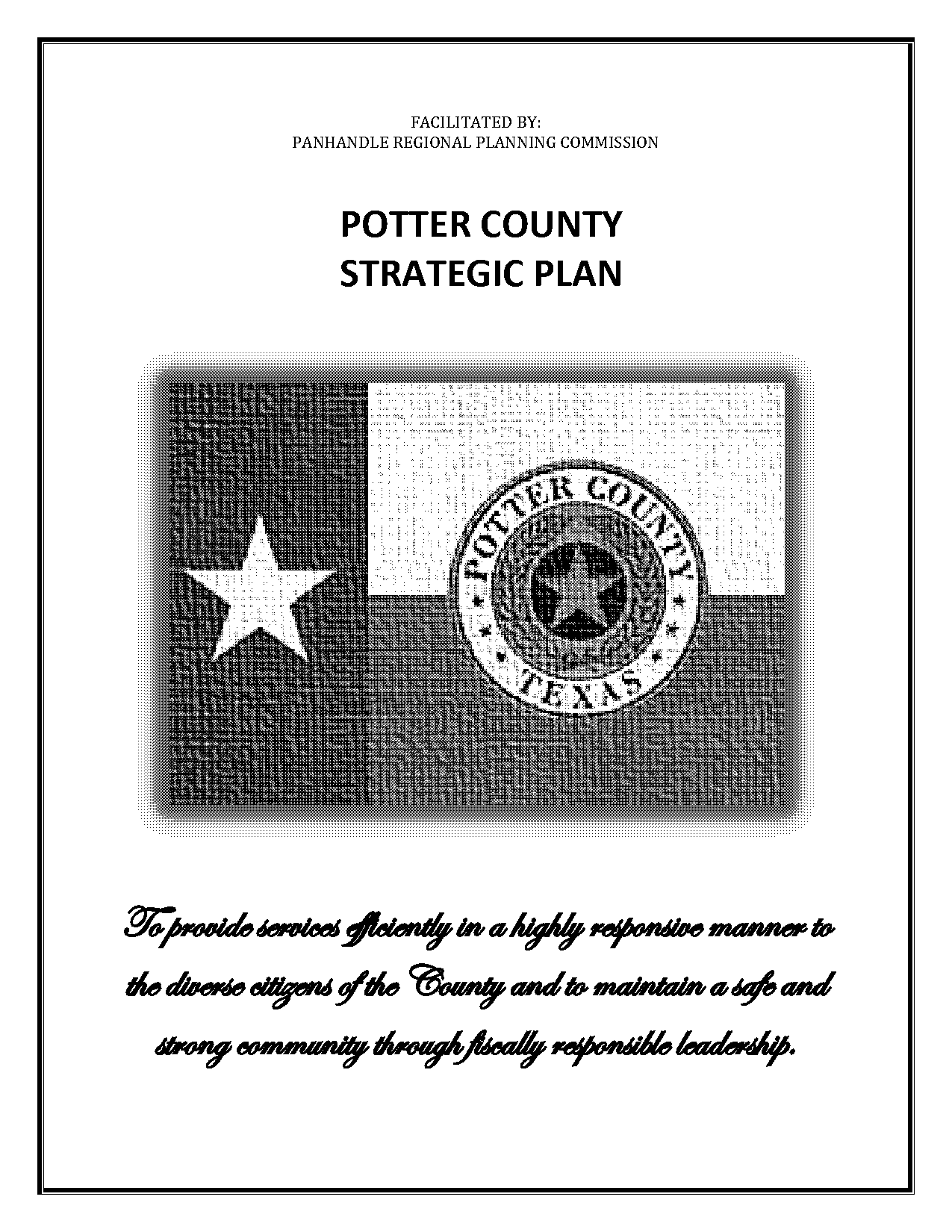 potter county texas employee handbook