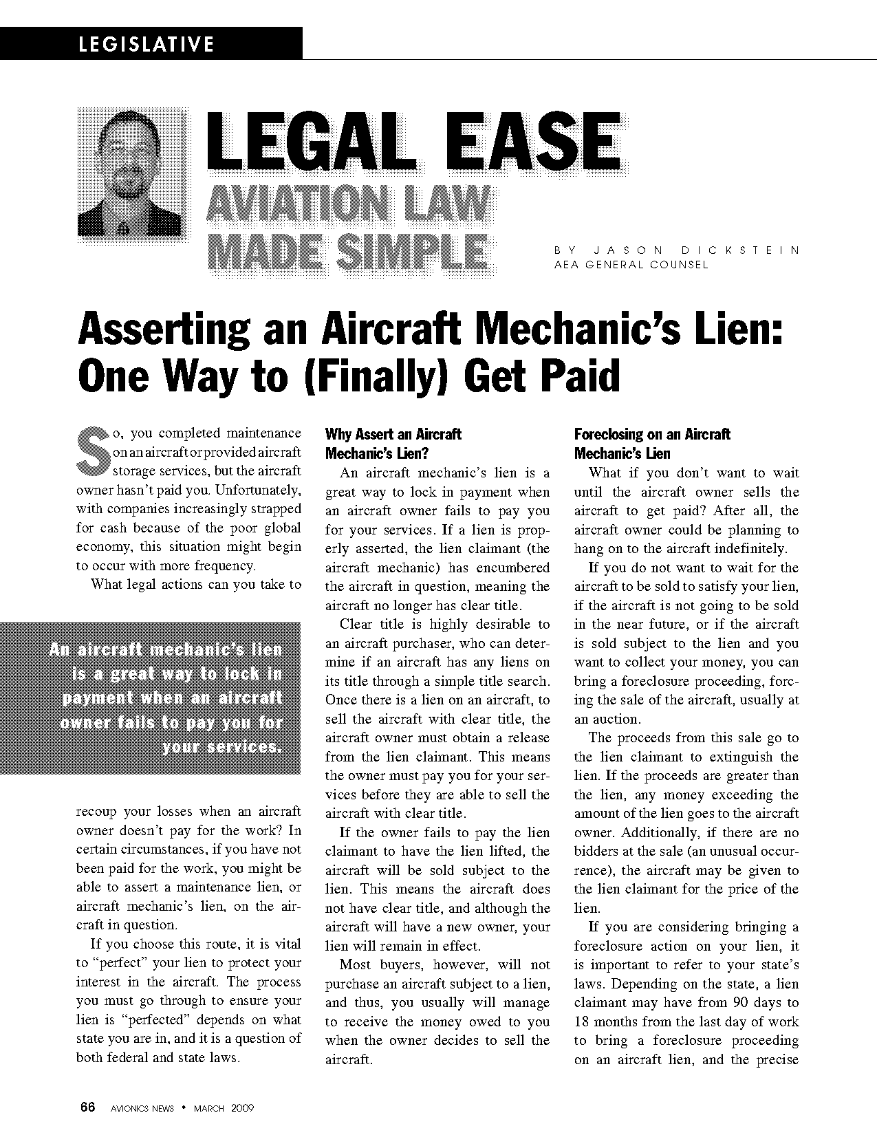 state of florida aircraft claim of liens