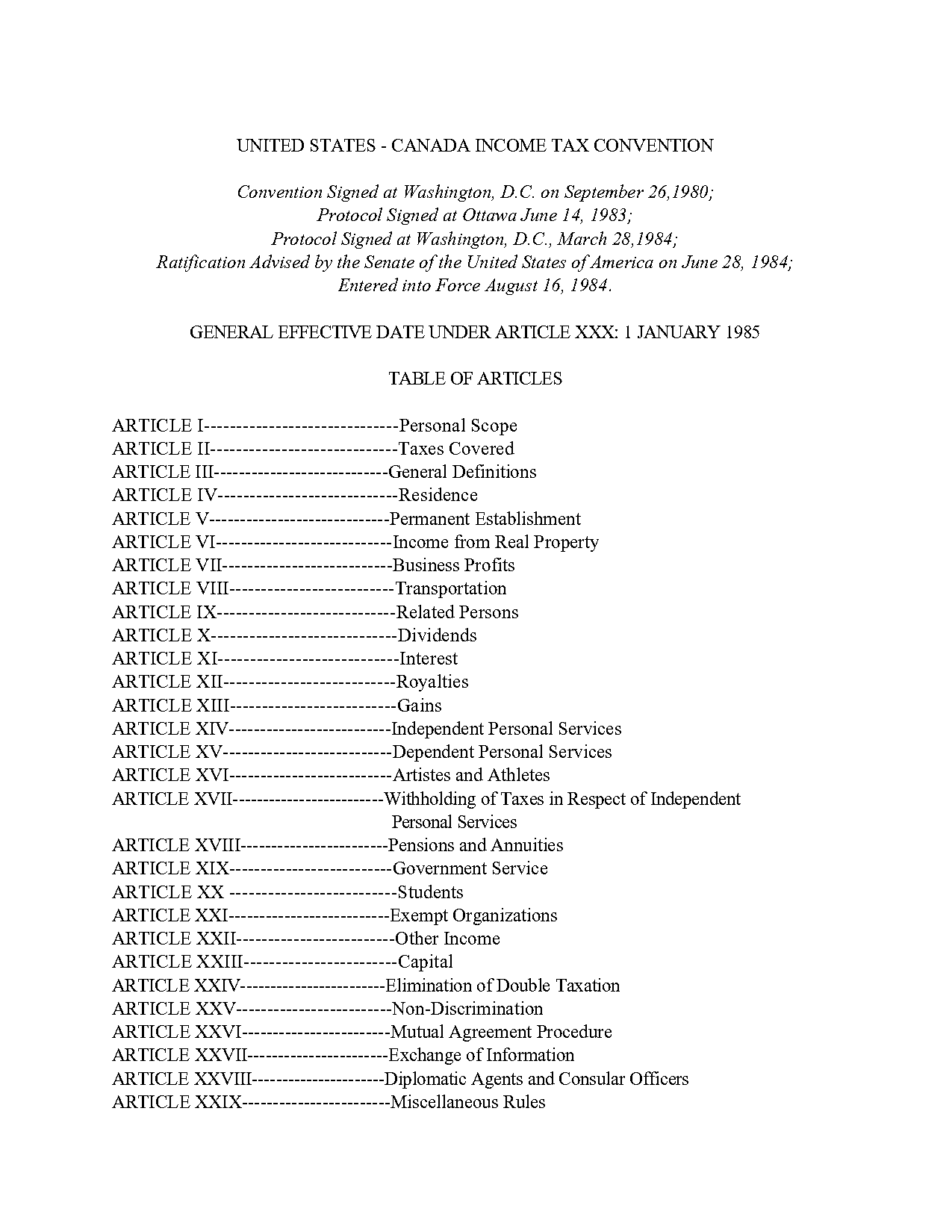 canadian corporate tax tables