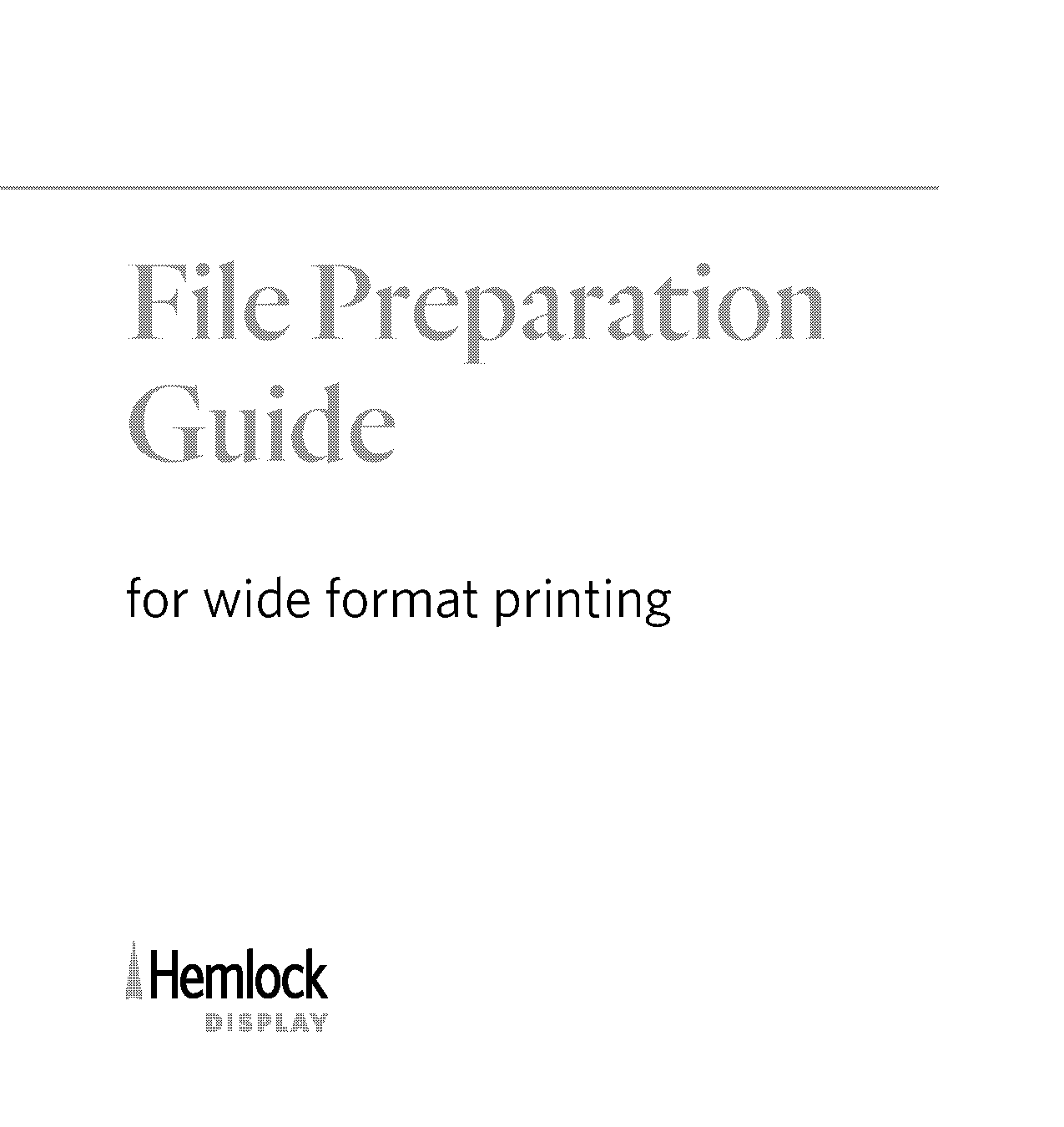 standard bleed for very large print documents