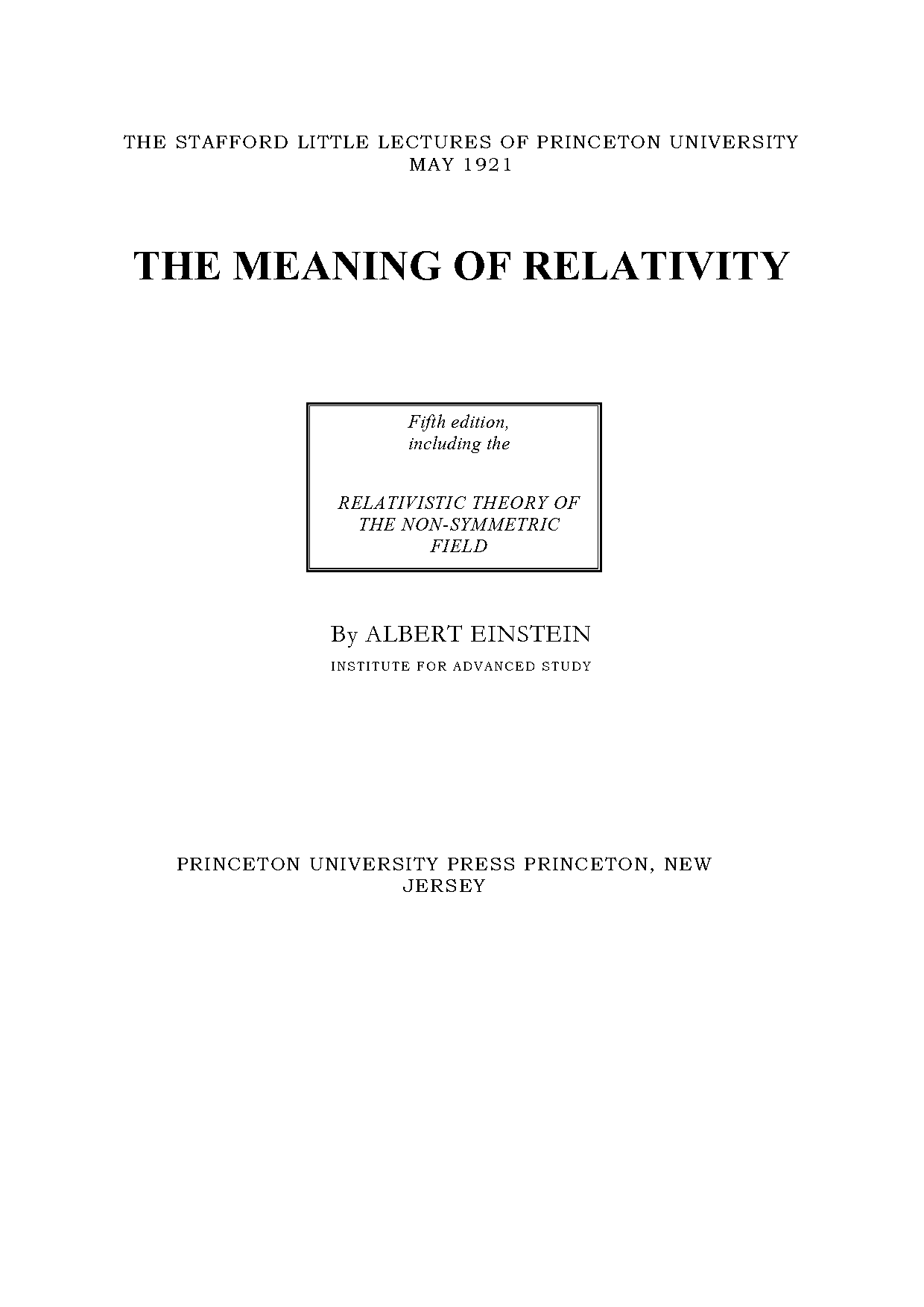 general theory of relativity original filetype pdf