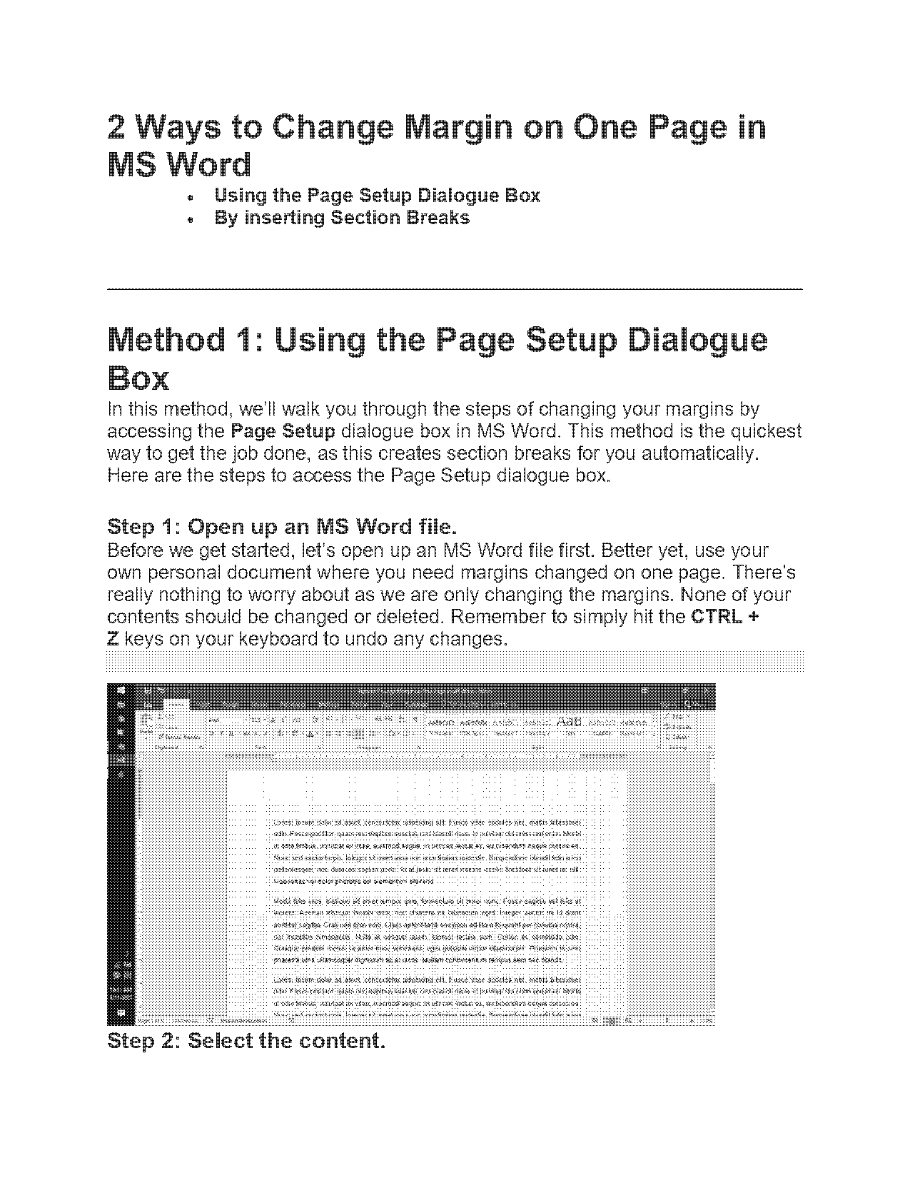 microsoft word how to remove entire pages from a document